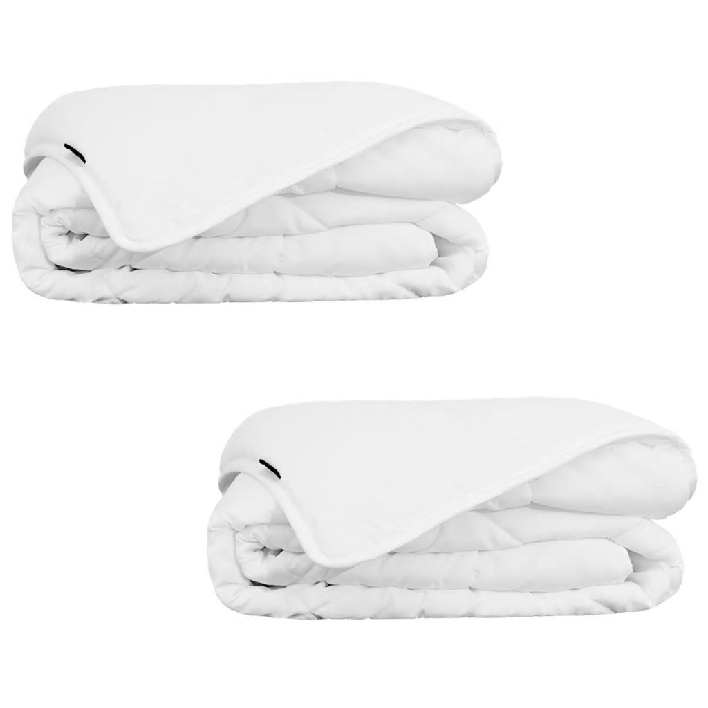 vidaXL Summer Duvet 2 pcs 155x220 cm